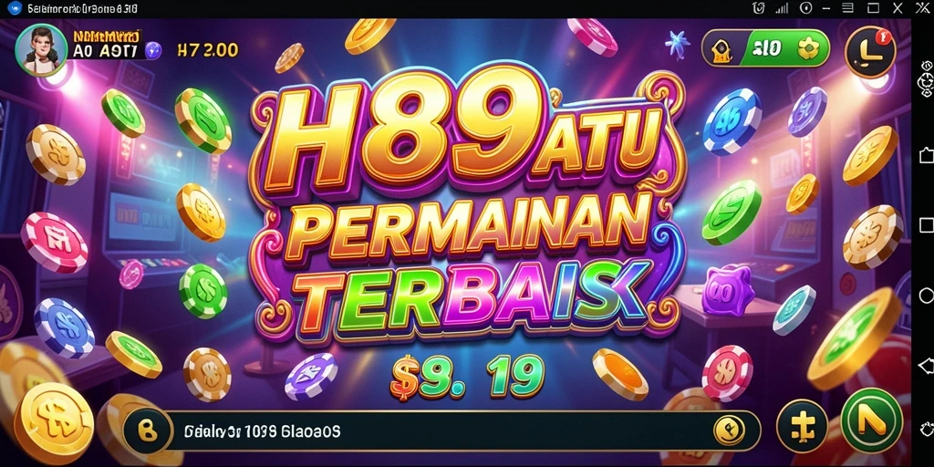 Screenshot H89 menampilkan gameplay Slot penuh warna dan interaktif.