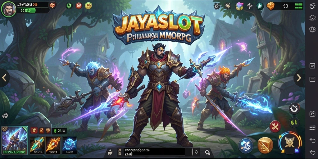 Gameplay seru dari JAYASLOT dalam dunia MMORPG yang luas.