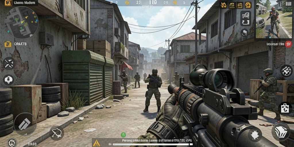 Gameplay seru dan intens dalam ORA78 dengan grafis memukau.
