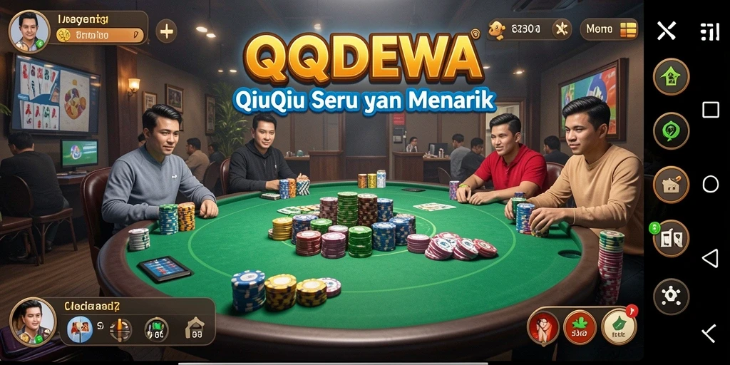 Tampilan gameplay QiuQiu yang menarik dan seru.