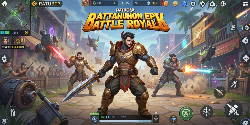Tampilan gameplay menarik dalam RATU303 dengan aksi pertempuran yang mendebarkan.