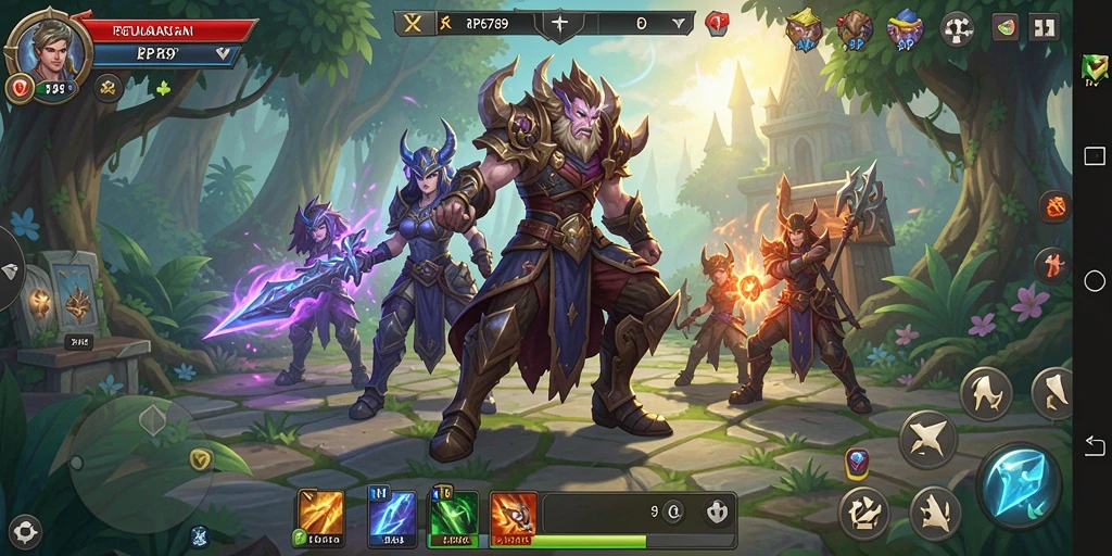 Gameplay menakjubkan di dalam RP6789 dengan dunia RPG yang luas.
