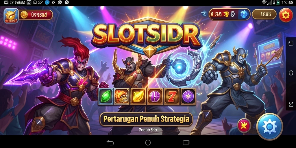 Tampilan seru pertarungan dalam SLOTSIDR yang mendebarkan.