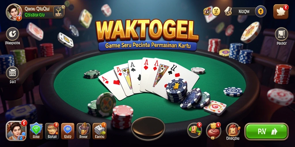 Tampilan gameplay QiuQiu yang seru dan menantang.