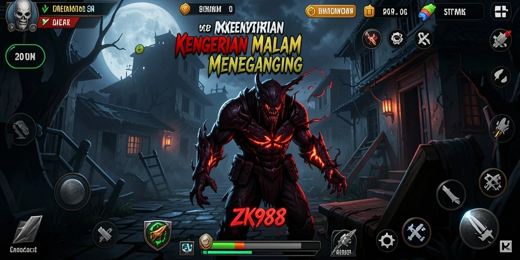 Kengerian mendalam dalam gameplay ZK988 yang menegangkan.